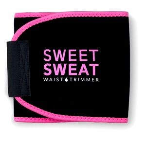 Sweet Sweat Waist Trimmer in Black and Pink